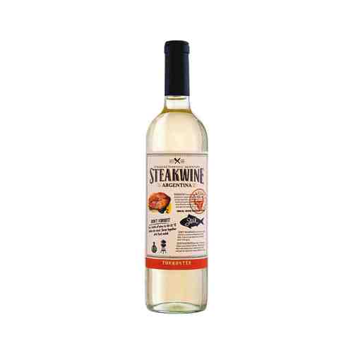 Вино Стейквайн Торронтес Белое Полусухое 12,5% 0,75л арт. 100538511