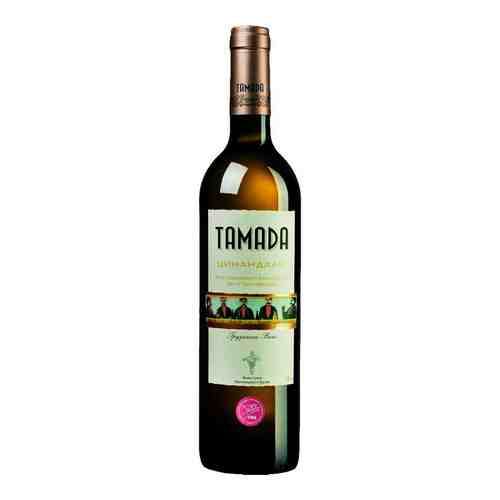 Вино Тамада Цинандали Белое Сухое 13% 0,75л арт. 100610092