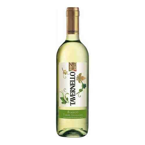 Вино Тавернелло Бьянко Терре Сицилиане Белое Сухое 11,5% 0,75л арт. 100812760