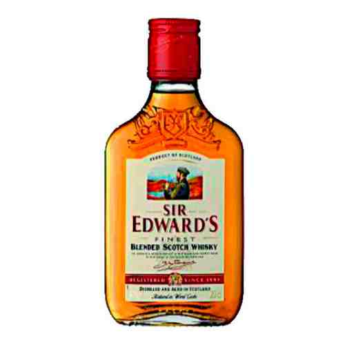Виски Шотландский Сир Эдвардс 3 Года 40% 0,2л арт. 100842758