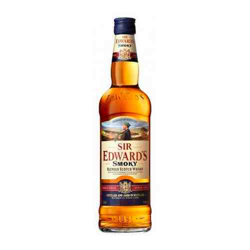 Виски Шотландский Сир Эдвардс Смоки 40% 1л арт. 100813990