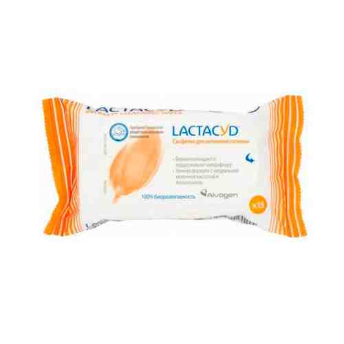 Влажные Салфетки Lactacyd для Интимной Гигиены 15шт арт. 101057559
