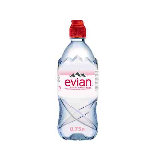 Вода Минеральная Evian Негазированная 0,75л арт. 116643