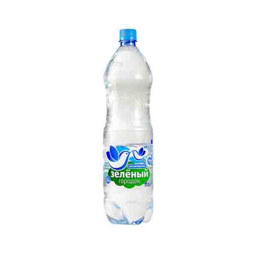 Вода минеральная зеленый городок питьевая негаз 1,5л пластиковая бутылка арт. 100445816