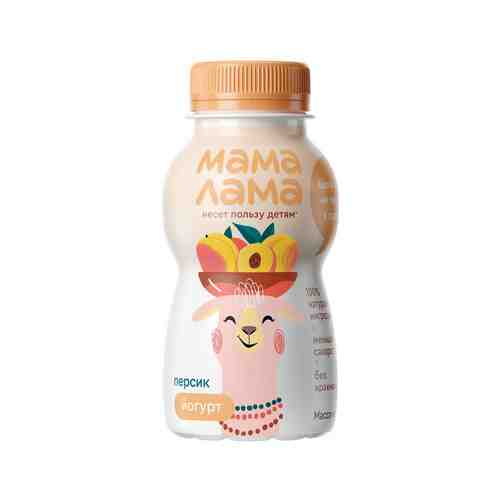 Йогурт Мама Лама с Персиком 2,5% 200г арт. 101174069