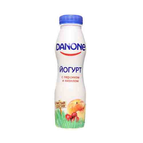 Йогурт питьевой Danone с персиком и кизилом 2,1% 270г арт. 100508039