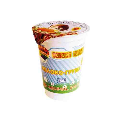Йогурт Питьевой Яблоко-Груша 2,8% 200г арт. 184558