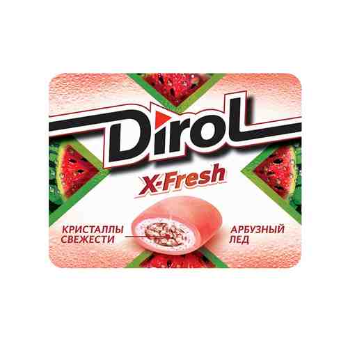 Жевательная Резинка Dirol X-Fresh Арбуз 18г арт. 100855