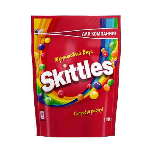 Жевательные Конфеты Skittles Фрукты 140г арт. 101131229