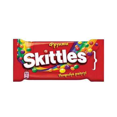 Жевательные Конфеты Skittles Фрукты 38г арт. 177439