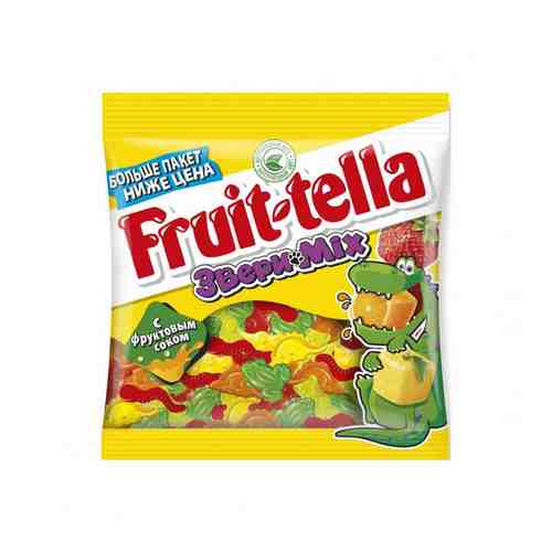 Жевательный Мармелад Fruit-Tella Звери Микс 150г арт. 100598370