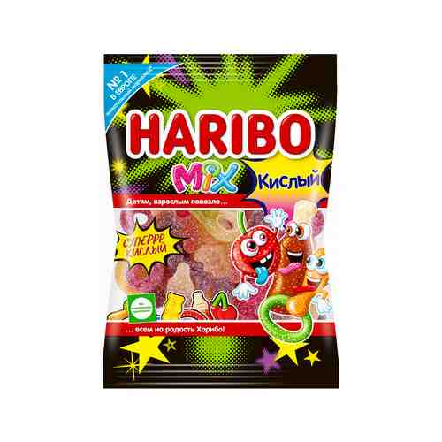 Жевательный Мармелад Haribo Mix Кислый 100г арт. 101185219