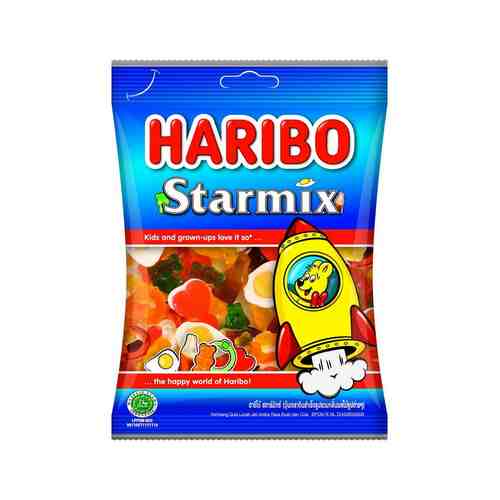 Жевательный Мармелад Haribo Стармикс 80г арт. 100878304