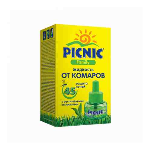 Жидкость Picnic Family от комаров 45 ночей арт. 100085865