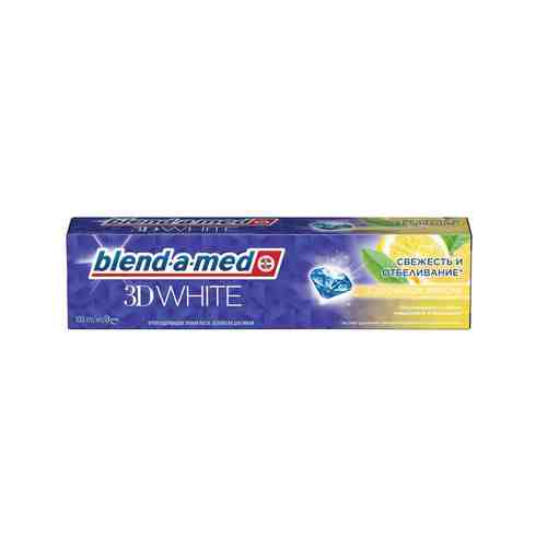 Зубная Паста Blend-A-Med 3D White Свежесть Лимона 100мл арт. 101101960
