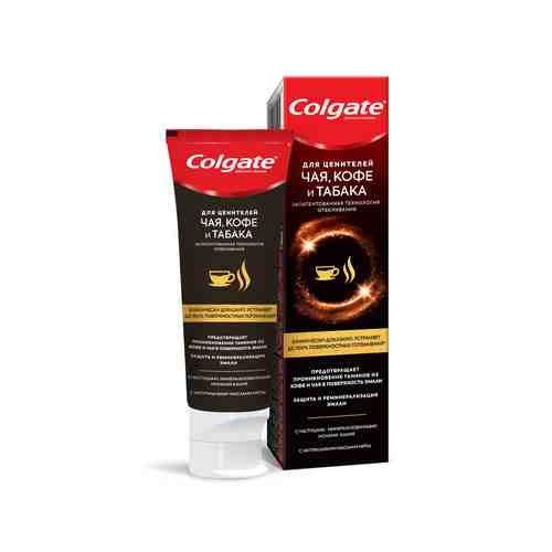 Зубная Паста Colgate для Ценителей Чая Кофе и Табака 75мл арт. 101173955