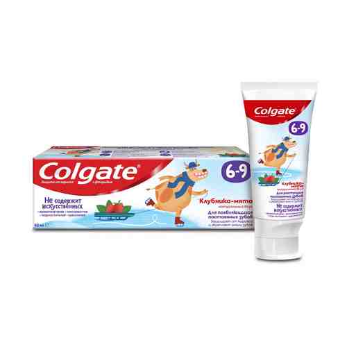 Зубная Паста Colgate Клубника и Мята Детская 6-9 Лет 60мл арт. 100850117