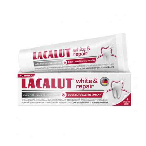 Зубная Паста Lacalut White And Repair 75мл арт. 100776586