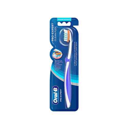 Зубная Щетка Oral B Pro Expert Clean Flex 38 Средняя арт. 101125857